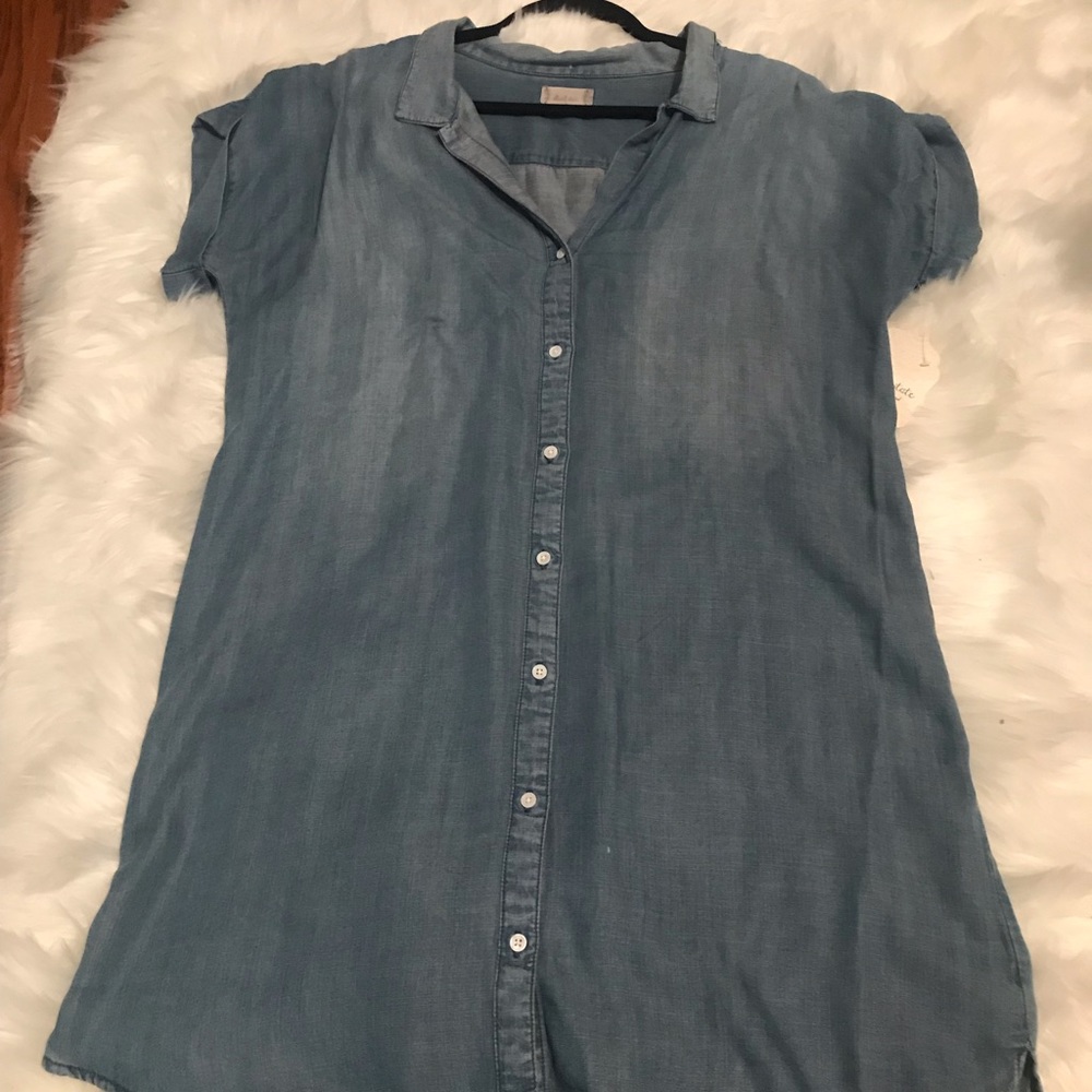 NWT Altar’d State Chambray Shirtdress